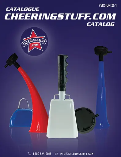 page couverture catalogue cheeringstuff